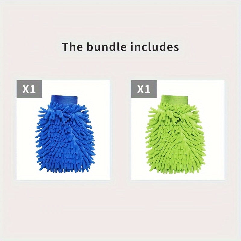 Avtomobilni yuvish uchun qo‘lqoplar, yumshoq sochiq qo‘lqoplar, avtomobillar va oynalarni tozalash uchun