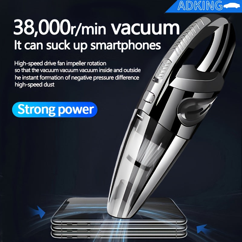 Ulanmagan avtomobil changyutgichi yuqori quvvatli qo‘l bilan ishlash uchun mo‘ljallangan ho‘l va quruq portativ