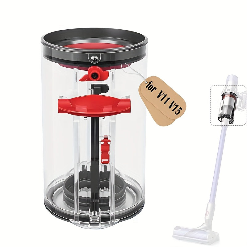 Replacement Dust Bin for Dyson V11 V15 SV14 SV15 SV22 Vacuum Cleaner Large Capacity Canister Replacement Part