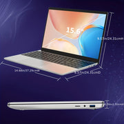 15.6 Inch Laptop with 32GB DDR4 RAM 1TB SSD Intel N95 FHD IPS Backlit Keyboard