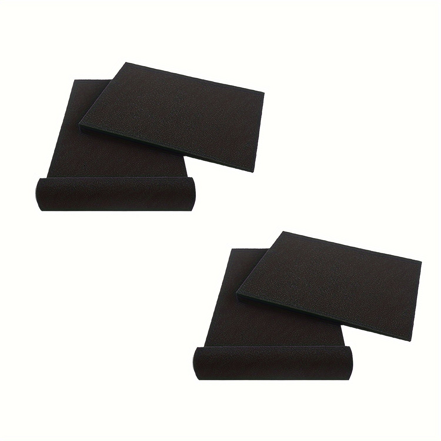 Yuqori zichlikdagi dinamik izolyatsiya yostiqlari, 2 juft, ovoz sifatini yaxshilash va subwoofer izolyatsiyasi uchun.