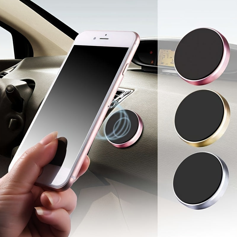 Magnetic Car Phone Holder With Sticky Dashboard Mount for Smartphones