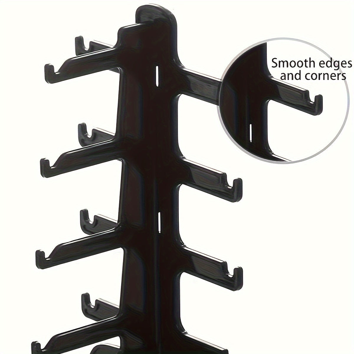 Oyna saqlash racki stol usti uchun, tishli dizayni bilan, sirpanmaydigan ko'rsatish tashkilotchisi erkaklar va ayollar uchun