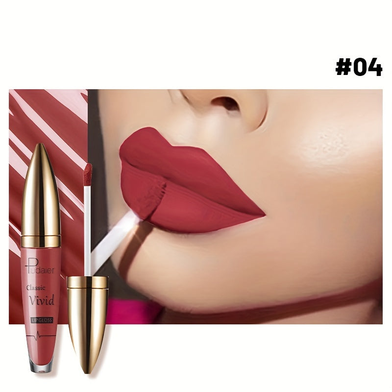 Women's Matte Lip Gloss Long-Lasting Smudge-Proof Liquid Lipstick 8 Colors