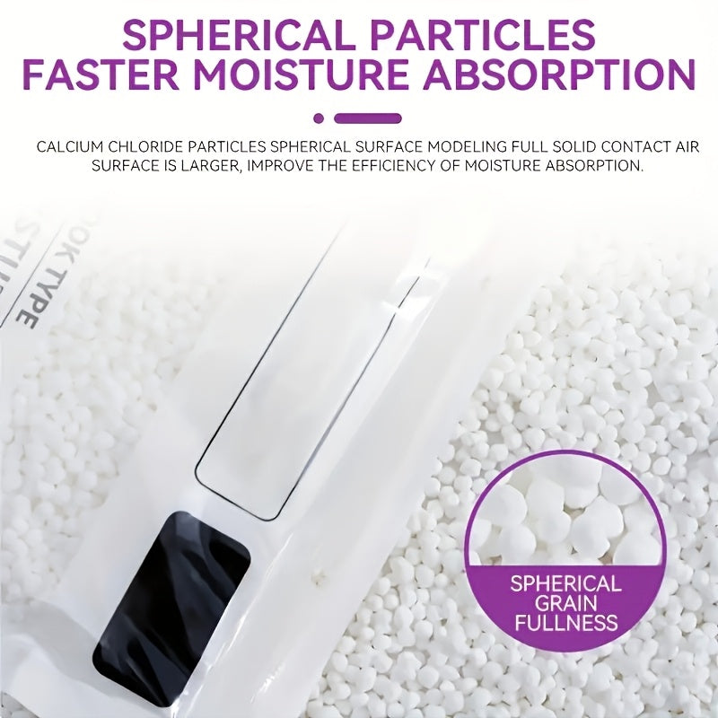 Hanging Moisture Absorber Bags 1/2/3/6/15 Pack with Calcium Chloride