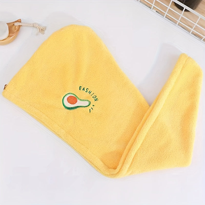 Microfiber Hair Towel Cap for Quick Drying Women Absorbent Turban Bathroom Essential