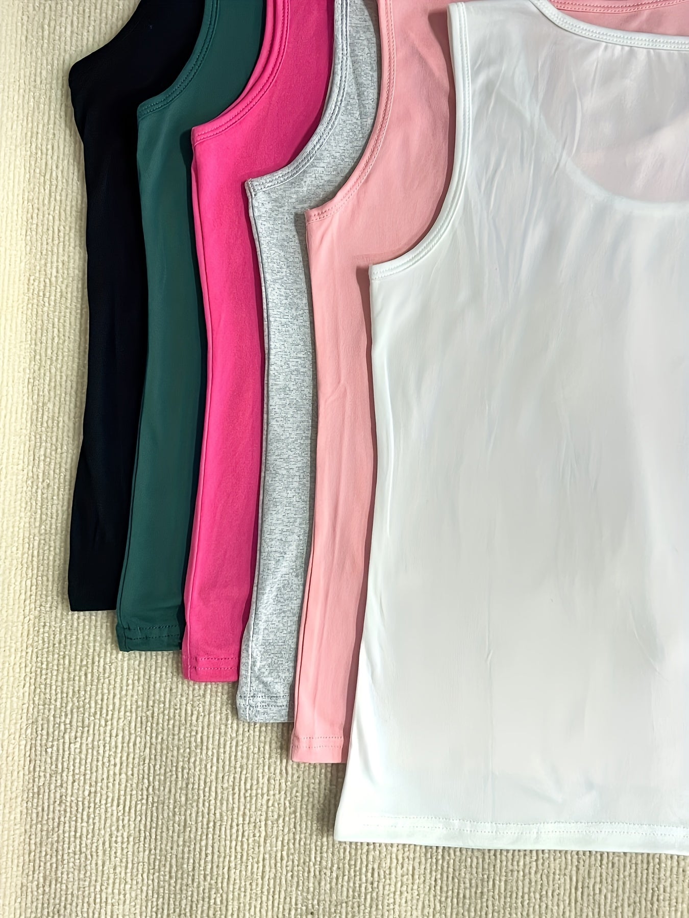 Tops de tirantes sin mangas para mujeres de tallas grandes, crop tops para verano