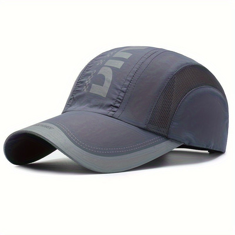 Unisex Outdoor Baseball Cap with UV Protection Breathable Mesh Quick-Dry Lightweight