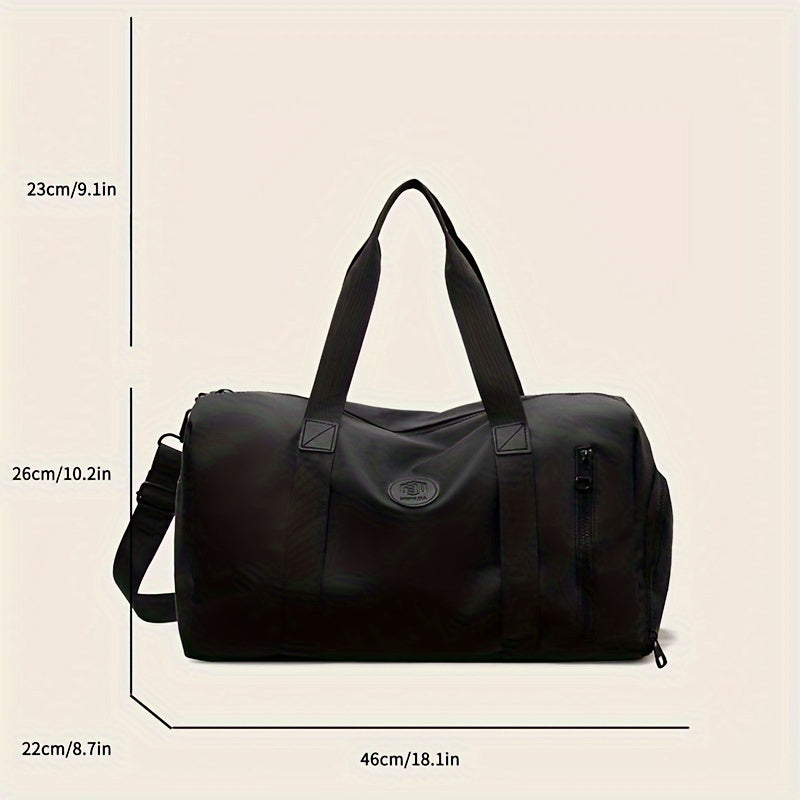 Men's Microfiber Leather Tote Bag for Daily Commute Large Capacity