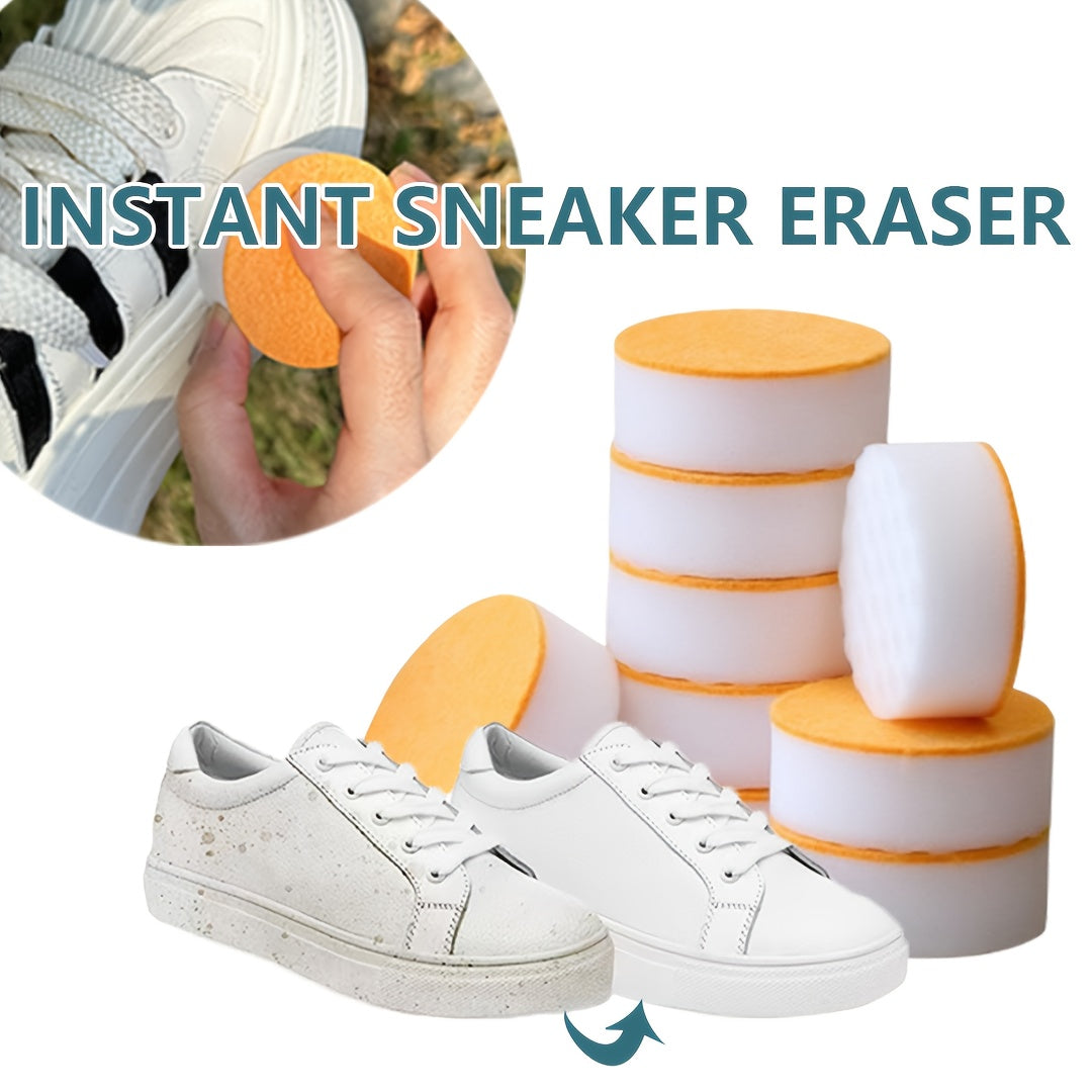 Sneaker Cleaner Sponges Dual-Sided No-Rinse Shoe Cleaning Pads