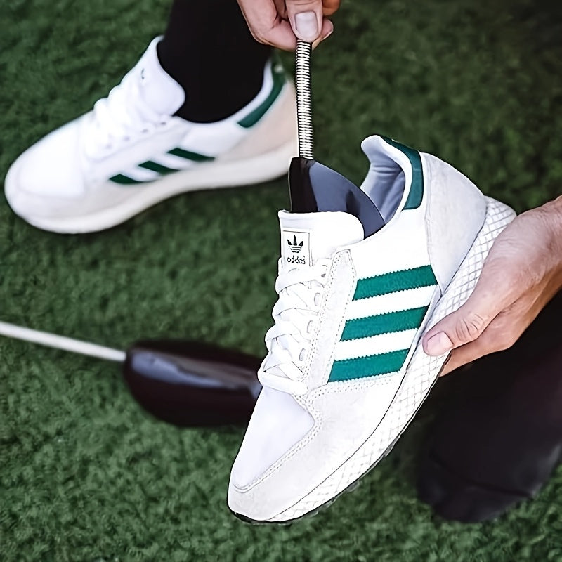 4Pcs Black Adjustable Shoe Tree Inserts for Men and Women Ergonomic Plastic