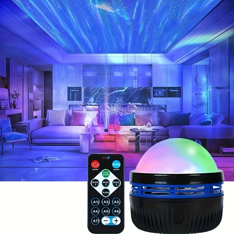LED Night Light with Remote Control USB Powered Adjustable Lighting for Bedroom Car Home Decor