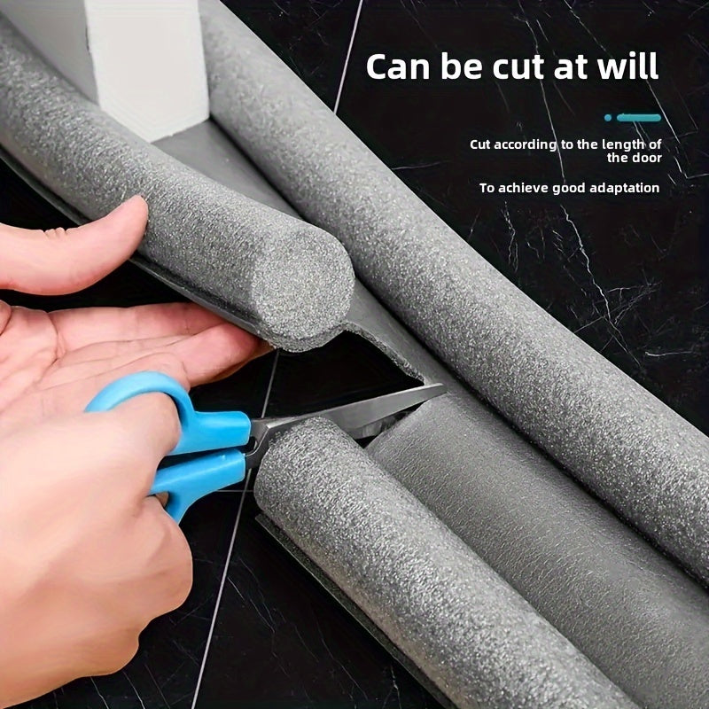 Door Seal Strip White Black Brown Soundproof Wind Dustproof Textured Surface