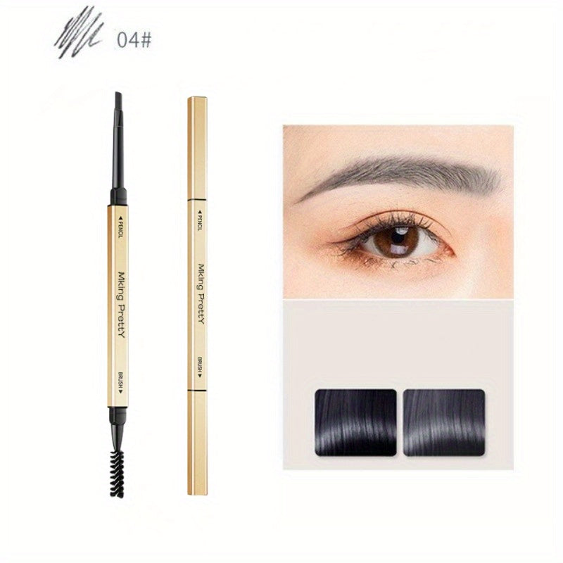 Women's Waterproof Double-Ended Eyebrow Pencil, Fine Tip, Long Lasting