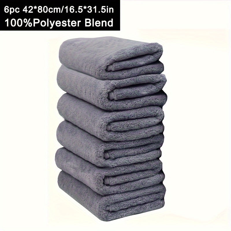 Set of 6/8/10 Ultra Soft Absorbent Cotton Hand Towels for Bathroom Gym Shower Spa