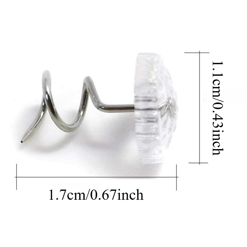 Clear Polypropylene Quilt Holders for Sofa Mats Bed Skirts and Furniture Covers