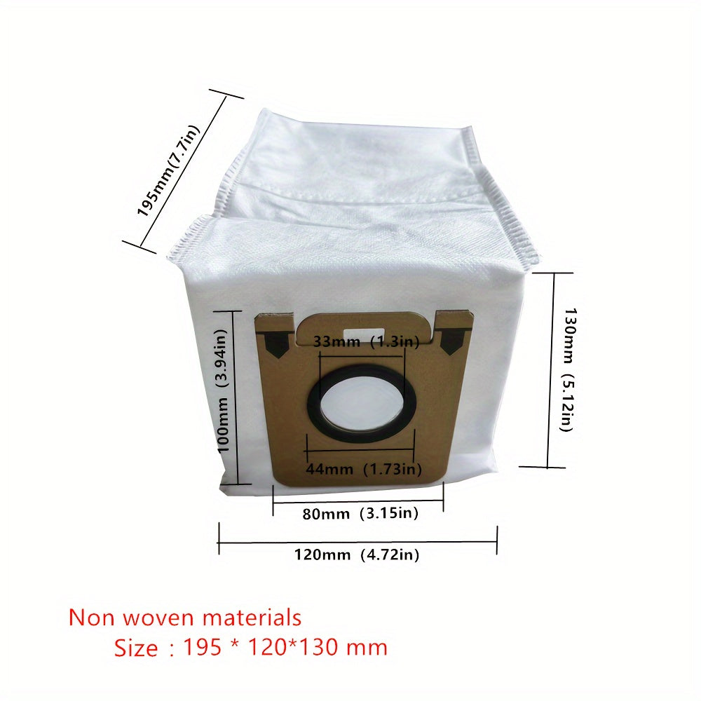 Ikki dona yuqori samarali changyutgich uchun changyutgich sumkasi, chidamli non-ovozli mato