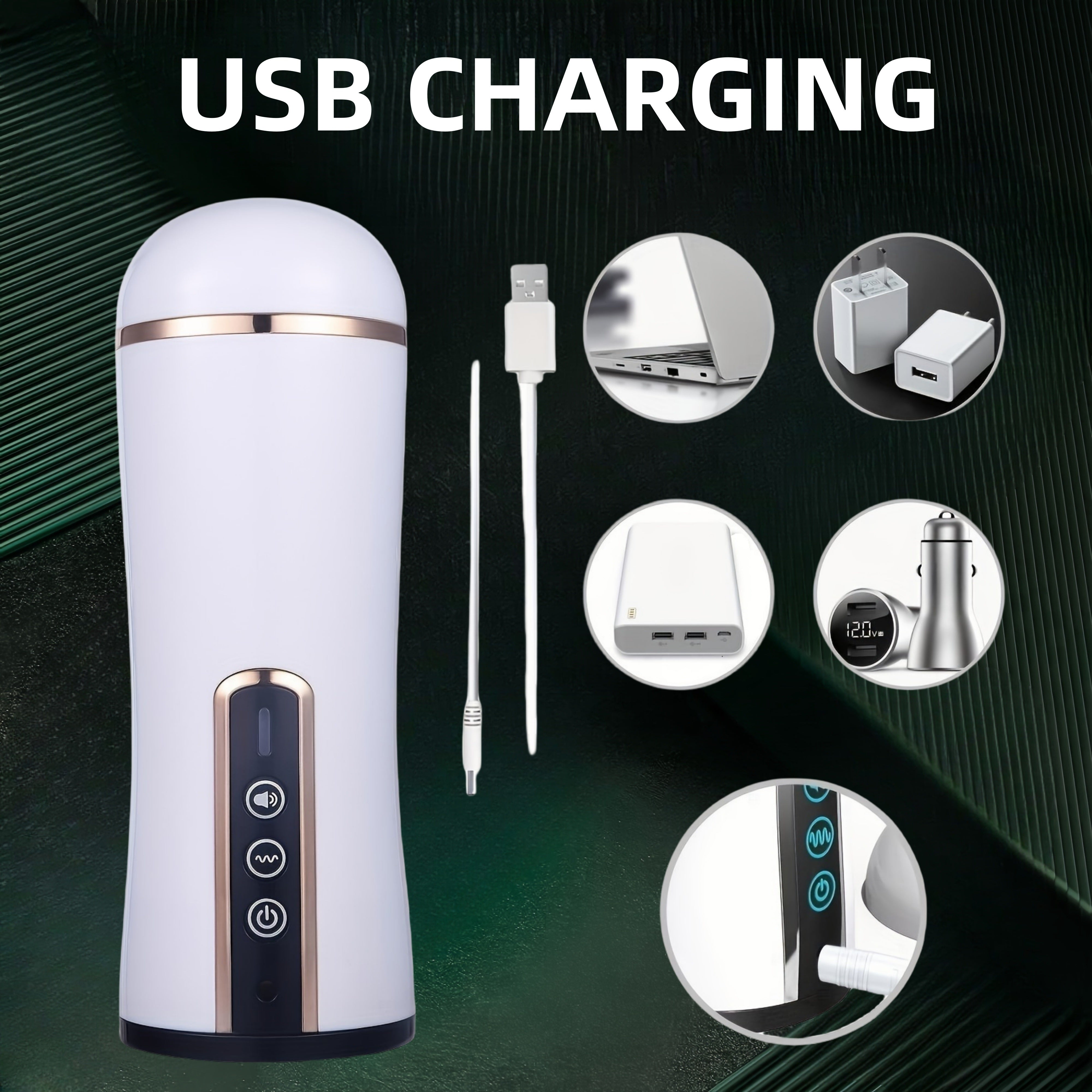 erkaklar uchun qayta to'ldiriladigan 10 vibрация rejimi 3D teksturali cho'ntak mastürbator