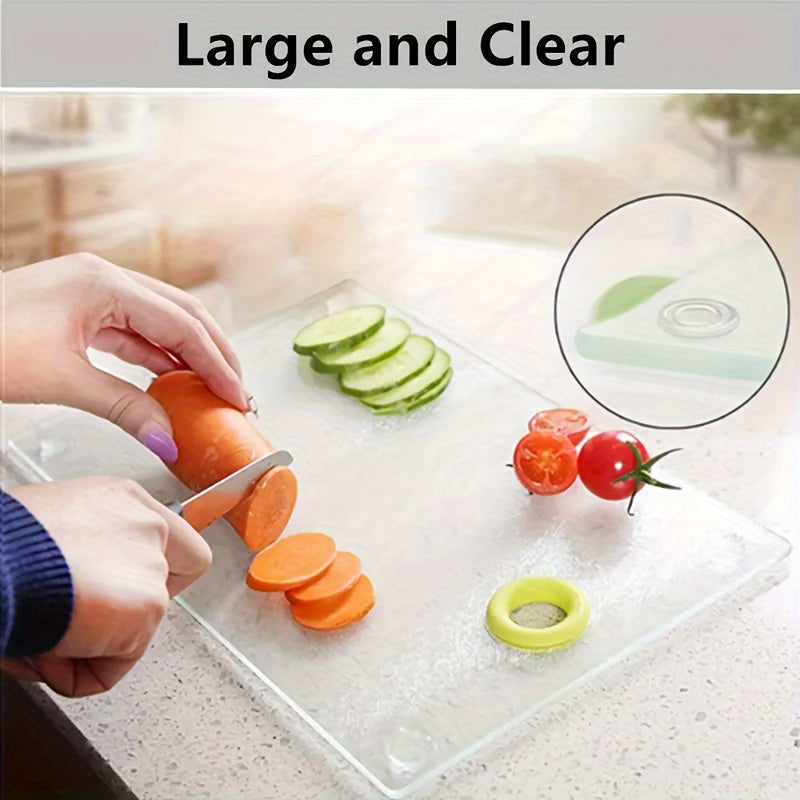 Non-Slip Glass Table Mats Set of 12 Transparent PVC Rubber Silicone Grips