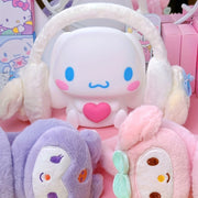 Pink White Purple Plush Earmuffs for Cold Weather Cozy Kawaii Winter Accessories