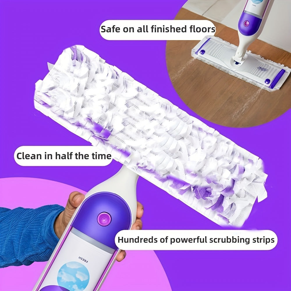 22-Pack Power Mop Replacement Pads for Multi-Surface Floors Cotton Blend Disposable Cleaning Cloths