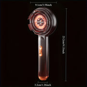 Portable Electric Hair Comb and Scalp Massager with 3 Modes USB Rechargeable Lithium Battery Ergonomic Design