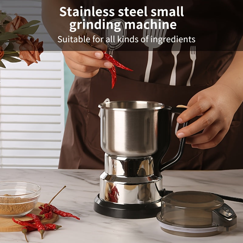 Европейский стандарт нержавеющей стали электрическая мельница для зерна с 4 лезвиями для тонкого помола