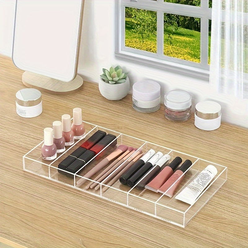 Acrylic Eyewear Organizer for 6 Pairs of Glasses Storage Box for Women