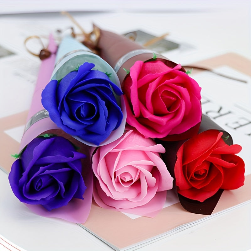 Artificial Rose Bouquet for Home Decor and Gifts Valentine's Day Mother's Day Birthday