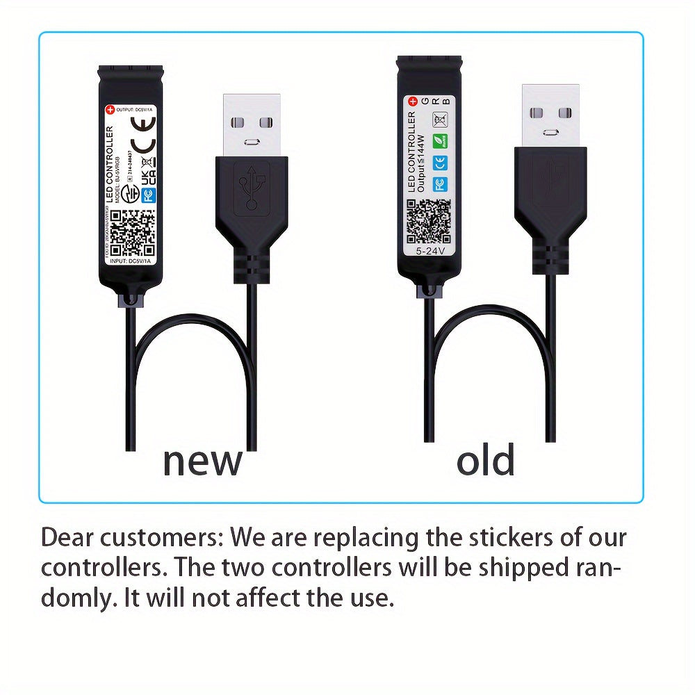 Ilova va masofadan boshqarish bilan sozlanadigan LED chiziqli chiroqlar, yotoqxona, TV, partiyali bezak uchun