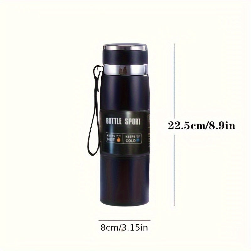 Stainless Steel Vacuum Insulated Water Bottle 800ml 27oz ichimliklarni 24 soat sovuq tutadi