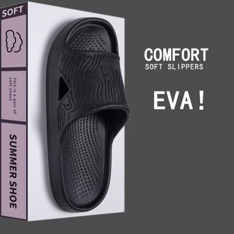 Ayollar uchun EVA slayd sandalki, yengil pushti, ochiq barmoqli, kundalik qulaylik