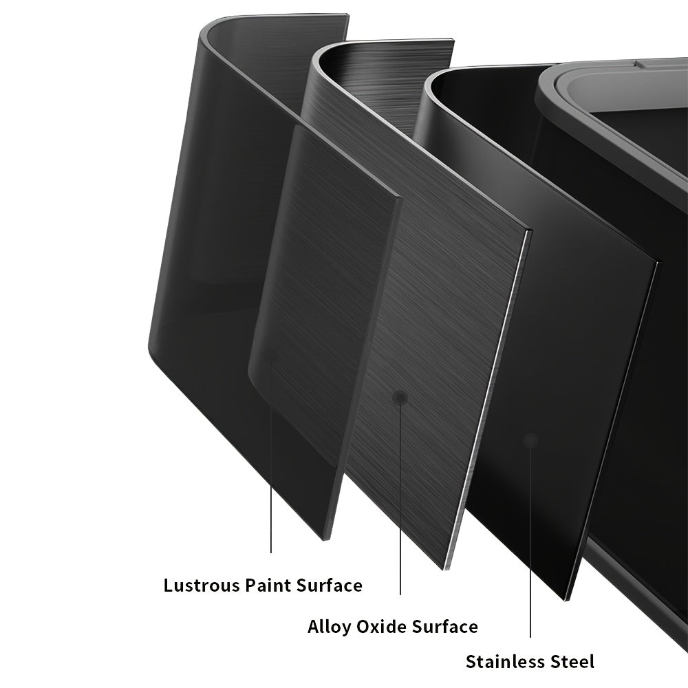 Stainless Steel Spin Mop and Bucket Set No Hands Cleaning for Home and Kitchen