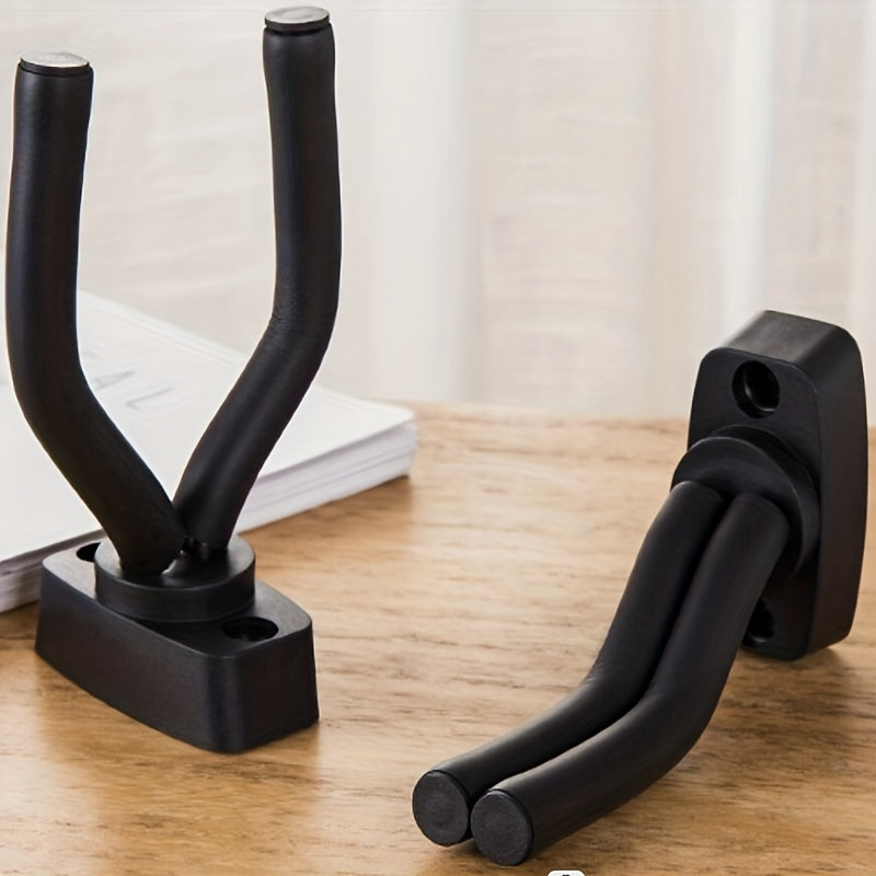 Soporte universal de pared para guitarra con gancho suave ajustable para guitarras, ukeleles, bajos y erhu