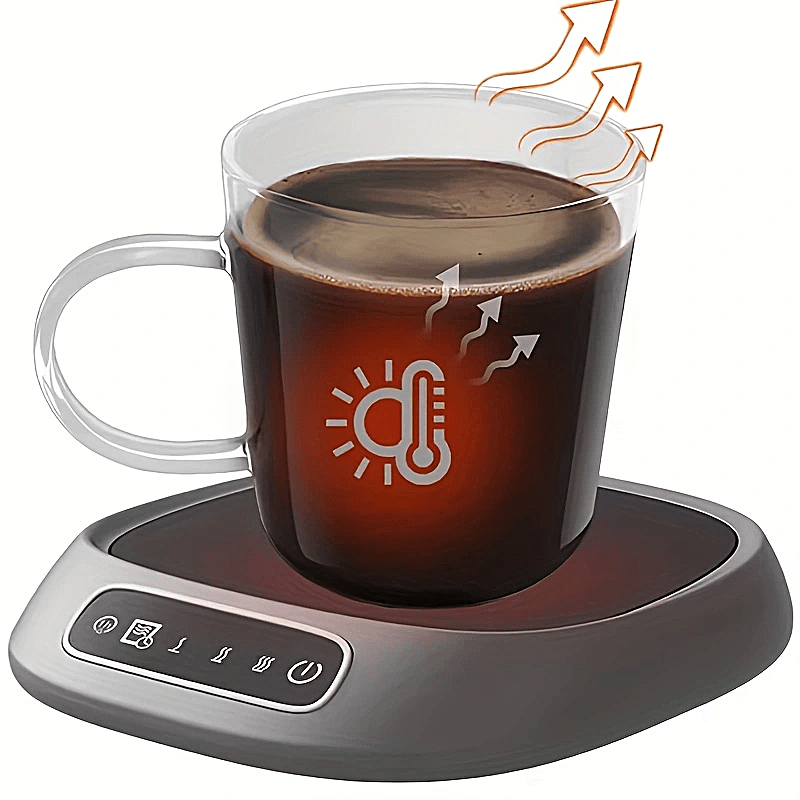 USB Coffee Warmer Pad with Three Settings, Keeps Drinks Warm, Home Office