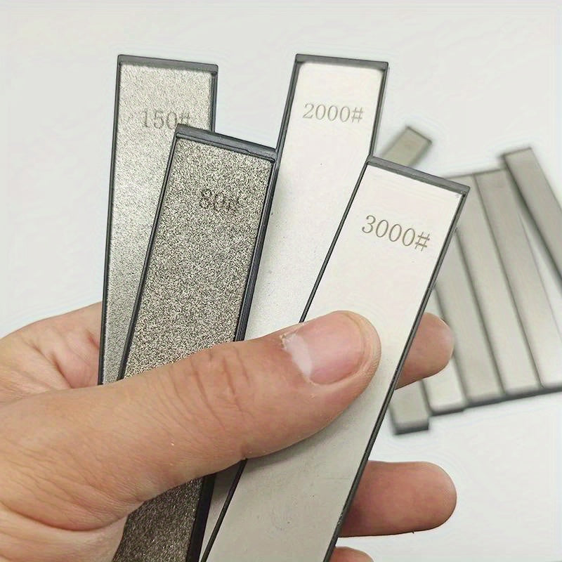 10 dona oltin titan bilan qoplangan olmosli qattiq burchakli silliqlash toshlari