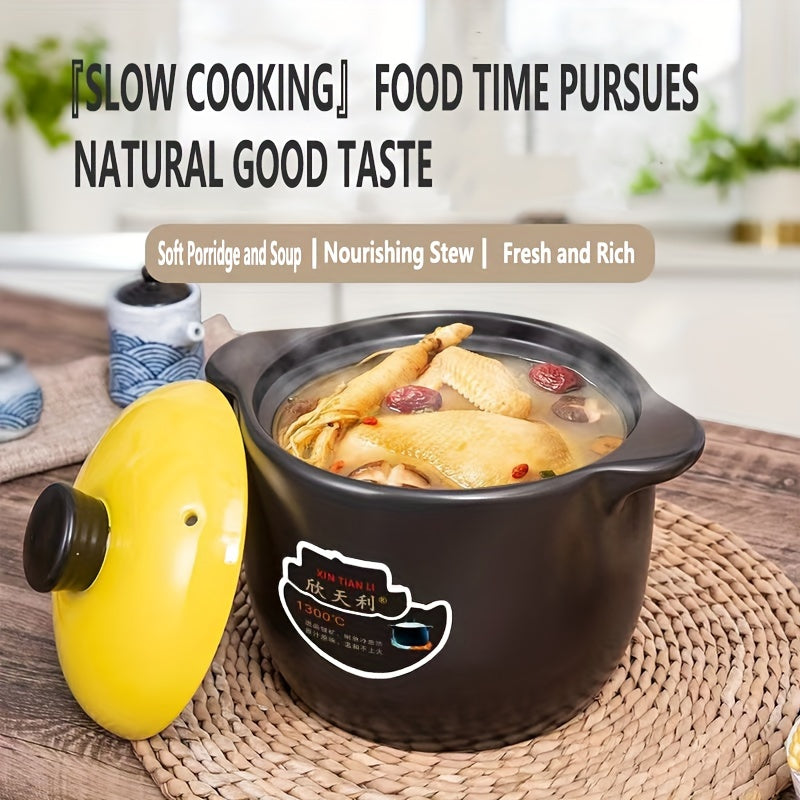 Ceramic Cookware Casserole Set High-Temperature Resistant Dishwasher Safe for Gas Stovetops