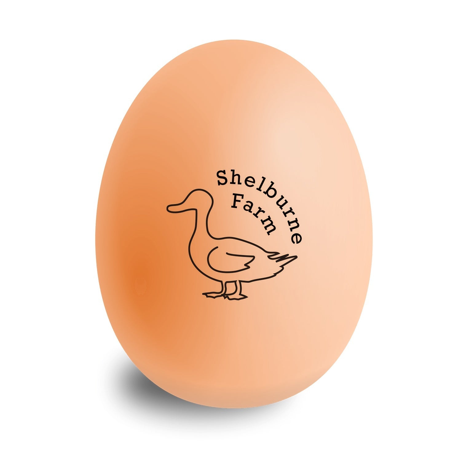 Customizable Round Hard Rubber Egg Stamp for Farm Fresh Chicken and Duck Eggs