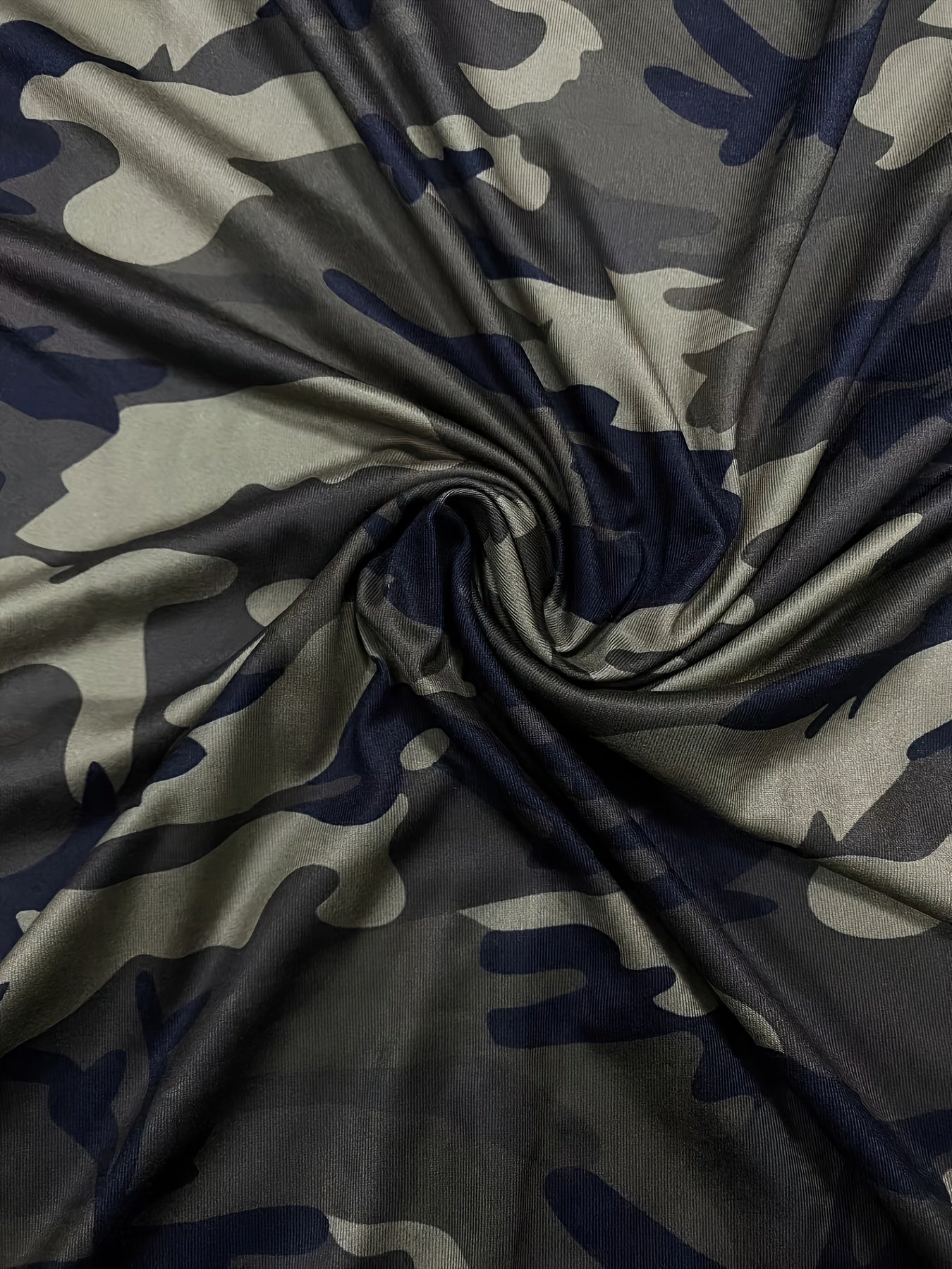 Plus Size Camo V-Neck T-Shirt for Women Looser Fit Short Sleeve Summer