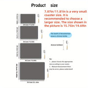 Non-Slip Super Absorbent Countertop Pad for Kitchen and Restaurant Use