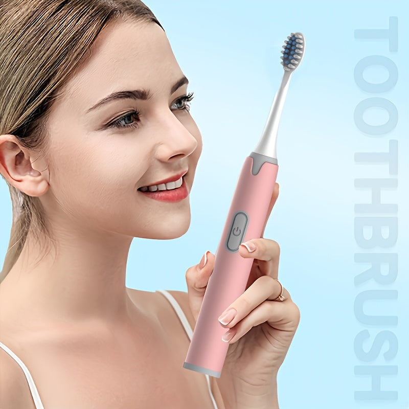 Cepillo de dientes eléctrico para adultos con cabezal de cepillo ultra suave, blanqueamiento dental