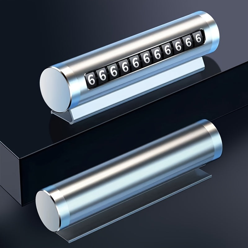 Metal Car Number Plate Display Device for Temporary Mobile Phone Plate Movement