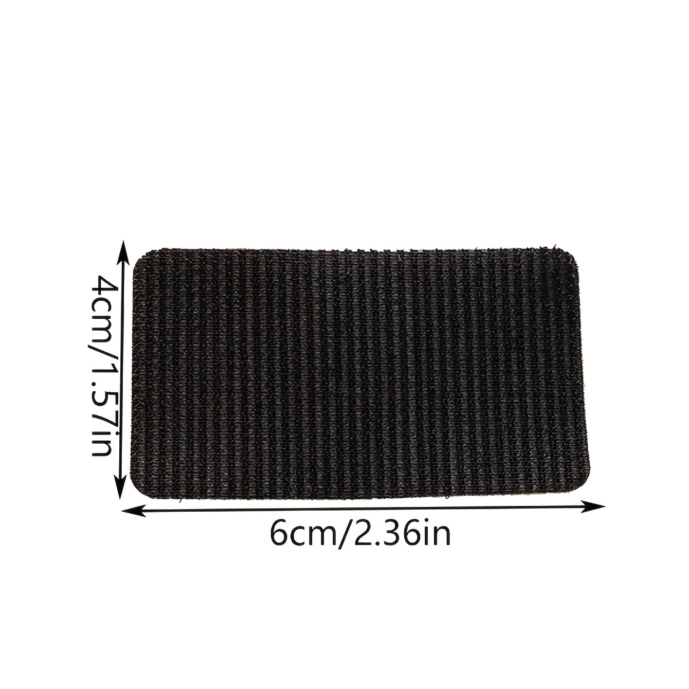 Set of 8/12 Black Reusable Sheet Fasteners with Double-Sided Adhesive for Mattress Sofa Carpet