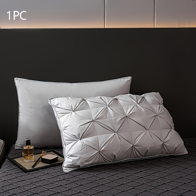 Uyqu uchun qo'llab-quvvatlovchi bo'yin bo'yin yostiq, hashamatli mehmonxona sifati dizayni bilan