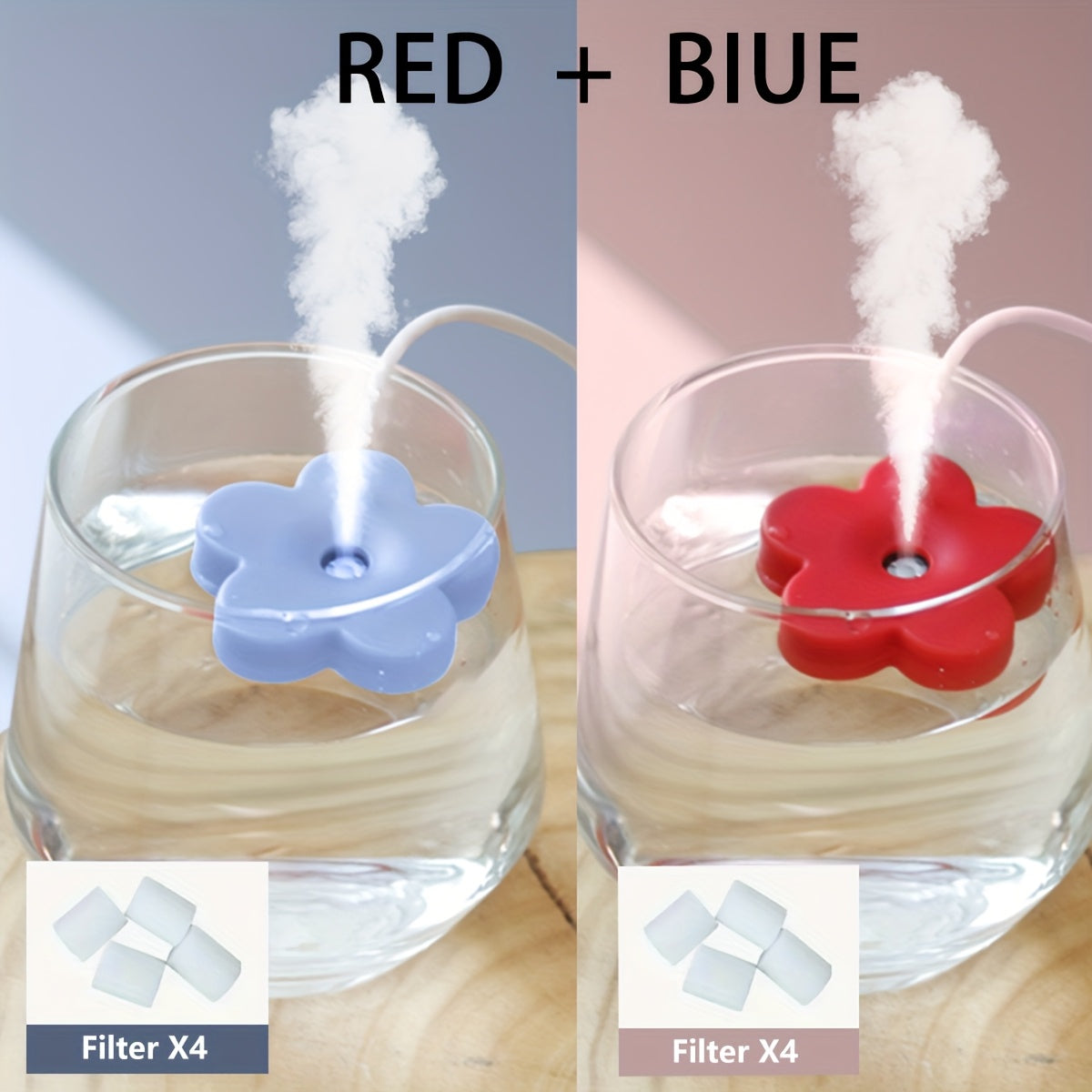 Мини-увлажнитель USB портативный для лица для дома, офиса, автомобиля