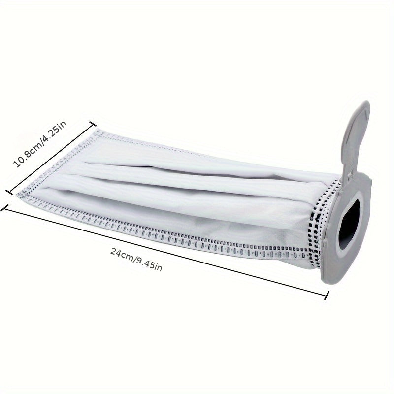 Комплект из 10 сменных мешков для пыли для беспроводного пылесоса с предфильтром и ароматизированным листом