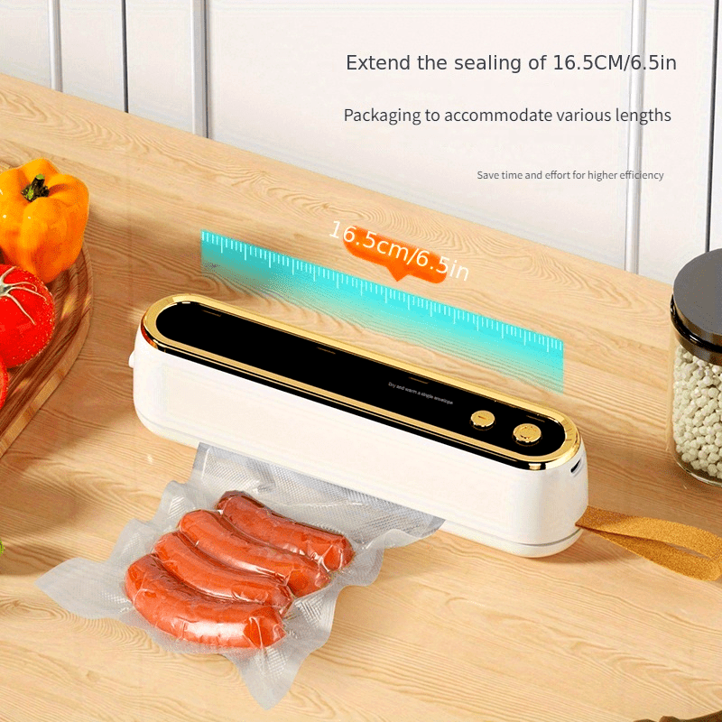 Portativ USB vakuum yopish uchun oziq-ovqatni saqlash uchun qayta tiklanadigan simsiz, kichik