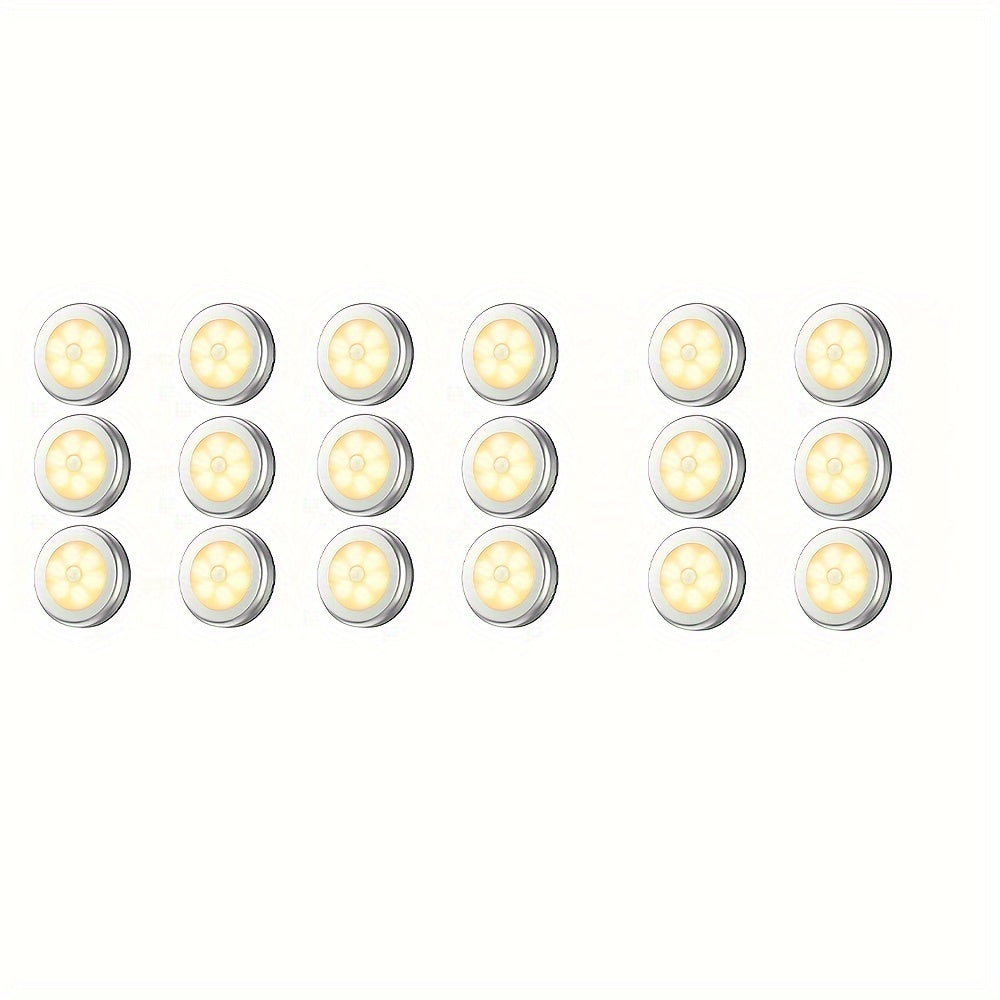 Luces de sensor de movimiento con batería para iluminación nocturna en el hogar