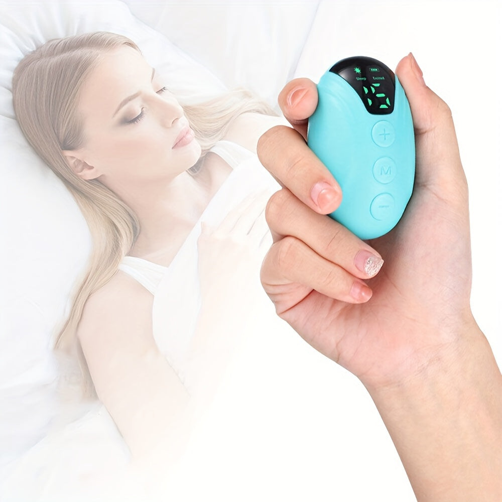 Portable Sleep Aid Device with USB Rechargeable Battery for Relaxation and Stress Relief