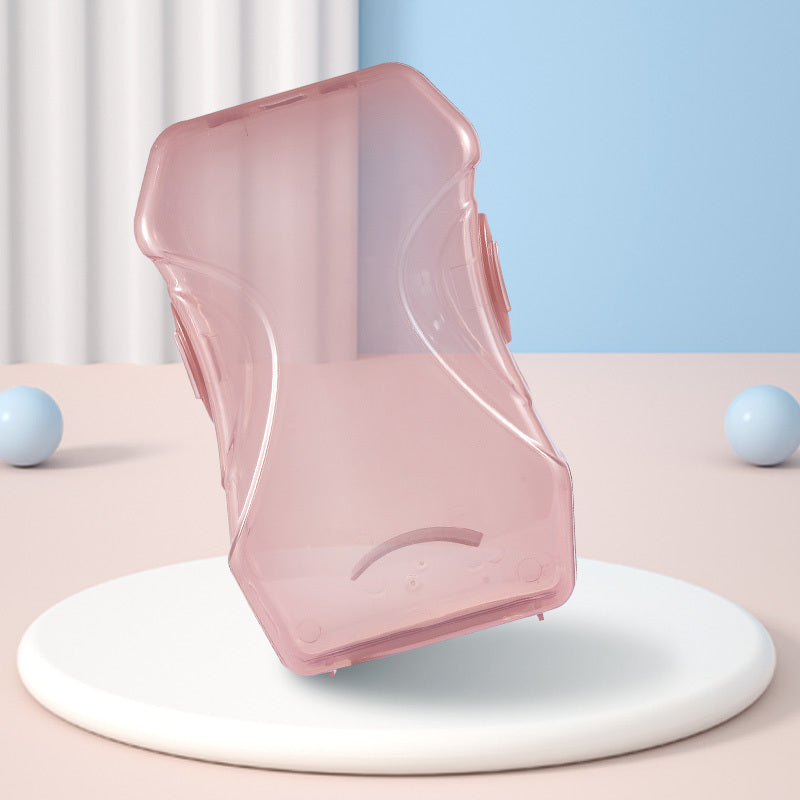 Baby Food Pouch Holder Spill-Proof Flip-Top for Juice Boxes